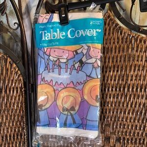 Vintage Madeline Bemelmans Paper Tablecloth